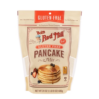 บ็อบส์เรดมิล แป้งแพนเค้ก กลูเตนฟรี 680 กรัม - Bobs Red Mill Pancake Mix Gluten Free 680g