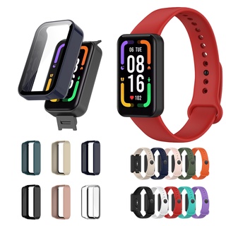 สําหรับ Redmi band Pro สายรัด 2022 ใหม่ กระจกนิรภัย ป้องกันหน้าจอ ซิลิโคนนิ่ม สายสมาร์ทวอทช์