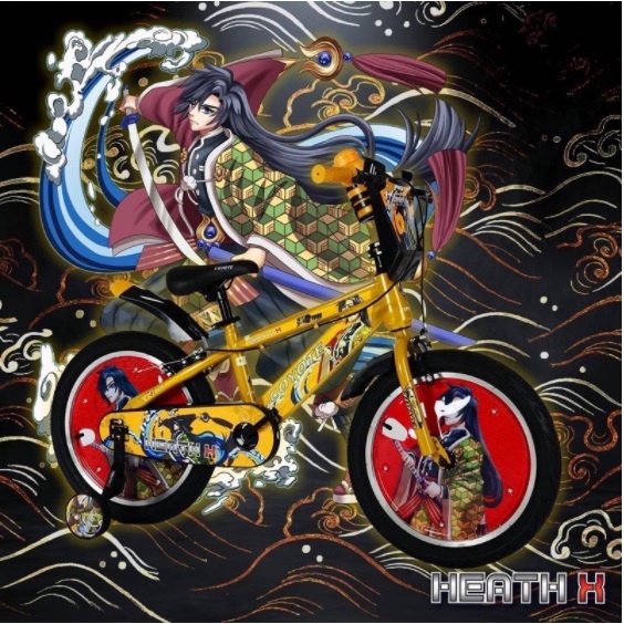 จักรยานเด็ก COYOTE รุ่น HEATH-X 18นิ้ว แถมฟรีไฟหน้า-ท้าย (มีจัดส่งพร้อมขี่เป็นคัน 100%+รับประกัน)