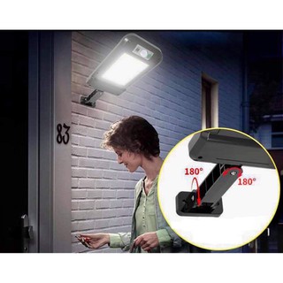 Solar Light LED 400W ไฟโซล่าเซลล์ ไฟLED แสงสีขาว โคมไฟถนน โคมไฟสปอร์ตไลท์