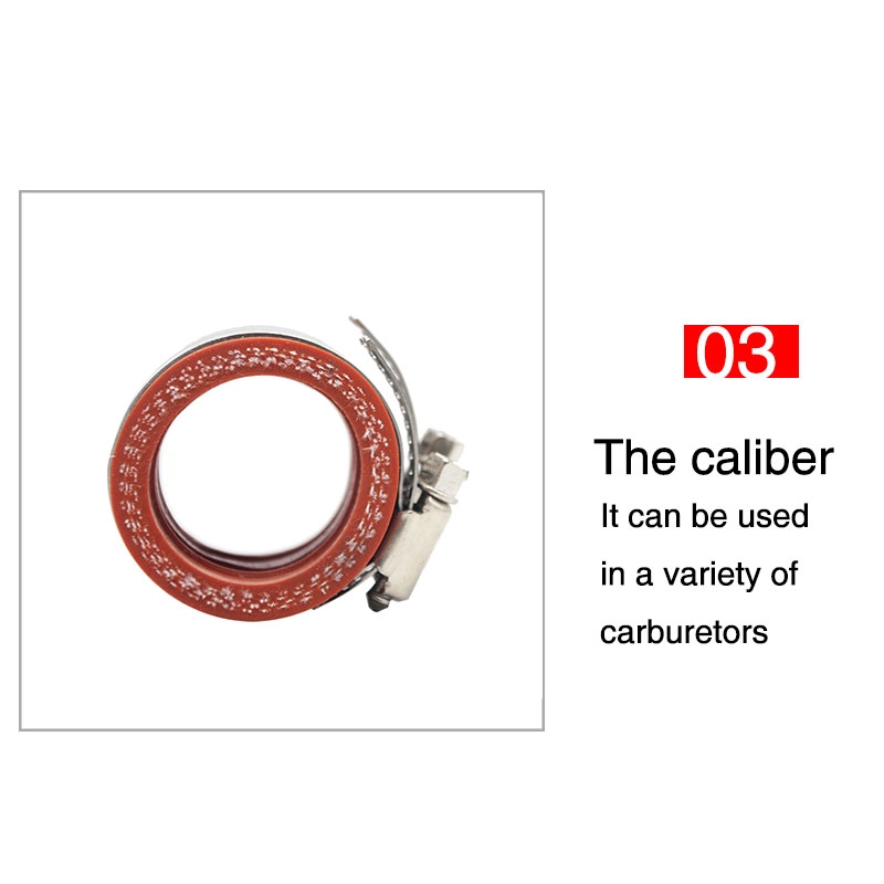 ท่อไอดีคาร์บูเรเตอร์ยาง ซิลิกา ขนาด 35 มม. 40 มม. 45 มม. สําหรับรถจักรยานยนต์วิบาก OKO KEIHIN KOSO PWK 21-42 มม. - รูปที่ 4