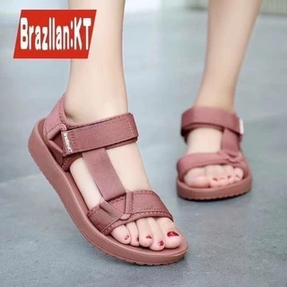 (พร้อมส่งรอรับ1-2วัน) ​รองเท้ารัดส้น 3 สาย​ สไตล์เกาหลี