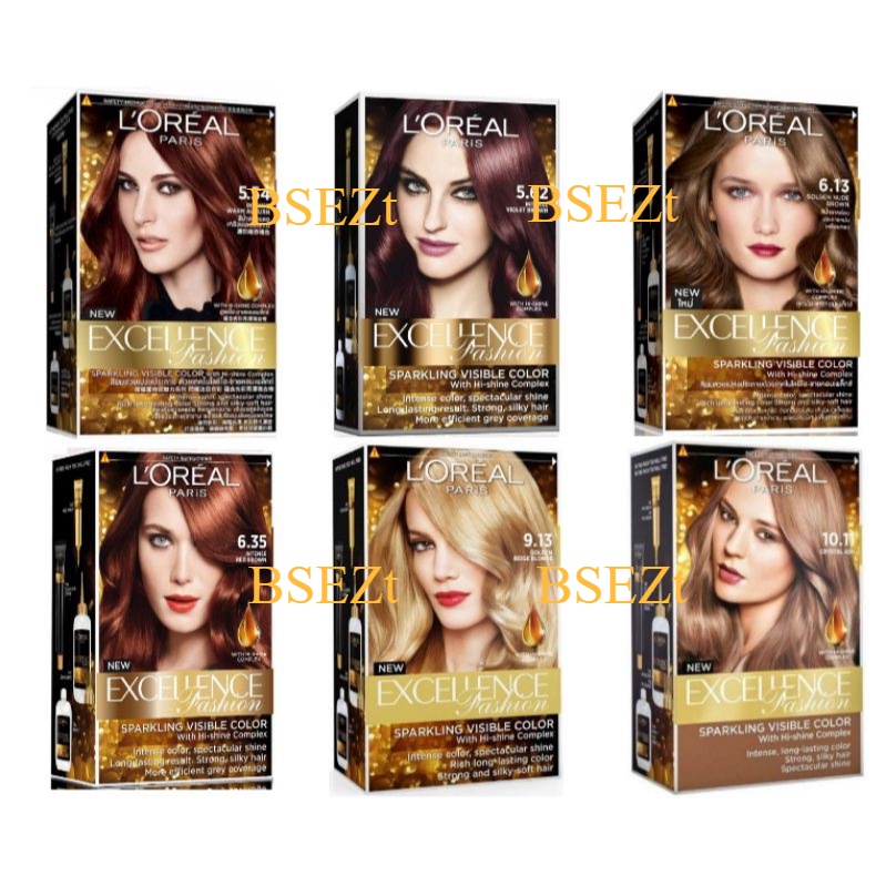 Shop Malaysia] LOreal Paris Excellence Fashion Hair Color G1Gu | Shopee  Thailand