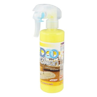 สเปรย์น้ำยาดันฝุ่น DOO CLEAN 300 มล. สีเหลือง  LIQUID DUSTER REMOVER FLOOR DOO CLEAN 300ML.