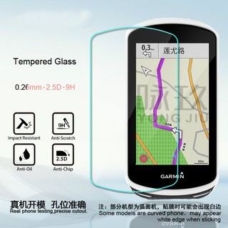 Garmin edge 1030 1000 820 530 830 ฟิล์มกระจกนิรภัยป้องกันรอยหน้าจอนาฬิกาข้อมือ Full Cover Watch Tempered Glass