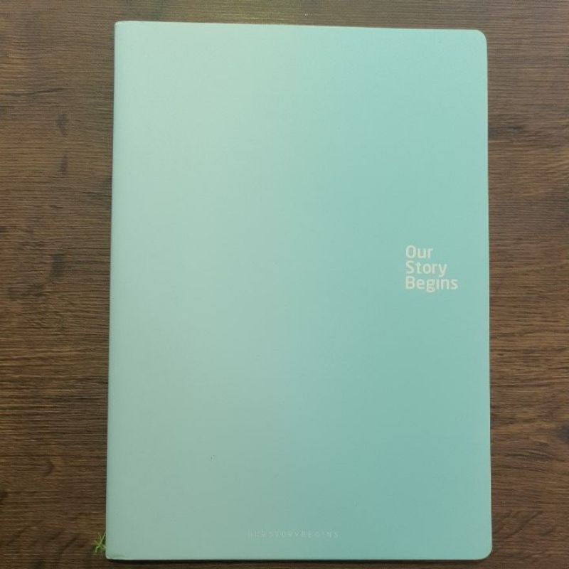สมุดปกอ่อน B5 Our Story Begins