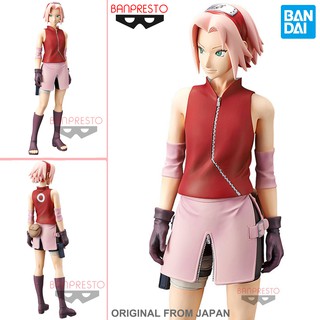 งานแท้ ฟิกเกอร์ Bandai Naruto Shippuden นารูโตะ ชิปปุเดง นินจาจอมคาถา โอ้โฮเฮะ Uchiha Sakura Haruno ฮารุโนะ ซากุระ