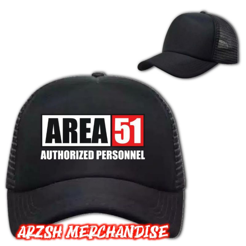 Area 51 Aliens Hat - Area 51 Mesh Trucker Hat