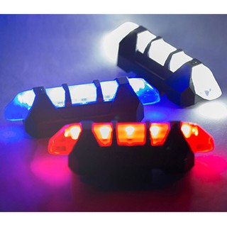 ไฟท้ายจักรยาน 5 LED USB แบบชาร์จไฟได้