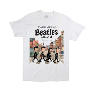 เสื้อยืด พิมพ์ลาย THE BEATLES พร้อม A สําหรับผู้ชาย