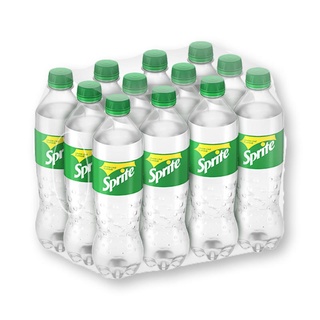 สไปรท์ กลิ่นเลมอนไลม์ ขนาด 450ml ยกแพ็ค 12ขวด น้ำอัดลม สไปร์ท SPRITE LEMON LIME