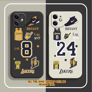 เคสโทรศัพท์มือถือ TPU นิ่ม ขอบตรง พิมพ์ลาย Motif NBA Lakers สําหรับ OPPO A76 A36 A55 A15 A15S A53 A33 A52 A92 A31 A91 A16 A74 A95 A73 A94 A93 A54 A5 A9 2020 A3S A12e A1K F1S F5 เยาวชน A83 F11 F9 A7 A5S Ax7 Reno 5F 4F 3 5 6 5G 4G