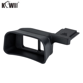 Kiwifotos KE-XE3 Eyecup ยางรองตาแบบยาวของกล้องสำหรับ Fujifilm X-E3 XE3, ซิลิโคนยางรองช่องมองภาพขยายช่องมองภาพแบบนุ่ม