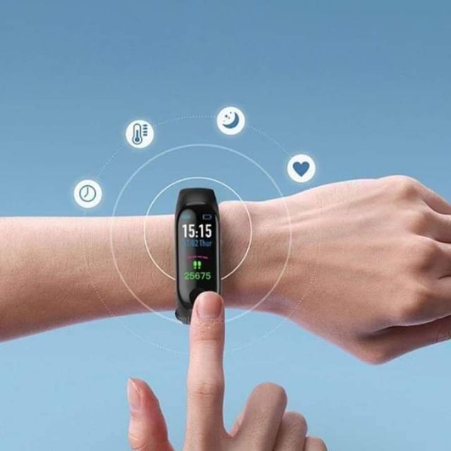 Smart watch รุ่น M3 นาฬิกาอัจฉริยะ 
ฟังก์ชั่นครบ ใช้งานสะดวก วัดหัวใจ วัดการวิ่ง เดิน