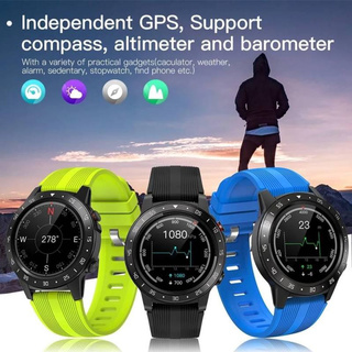 [ลด100฿โค้ดMOBISHVS145]นาฬิกาอัจริยะ Smartwatch  M5S GPS จอ Full Screen บอก pace zone รอบขา(spm) โทรออกได้