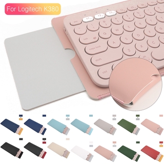 เคสแป้นพิมพ์ผ้าหนังไมโครไฟเบอร์แบบบางสําหรับ Logitech K380 Keyboard