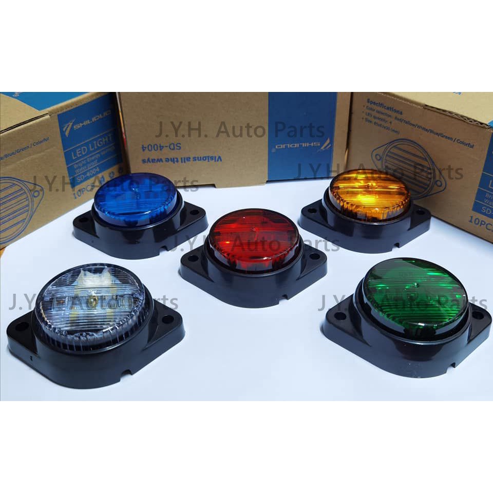 Shiliduo ไฟ Led SD-4004 โคมไฟด้านข้างสําหรับรถบรรทุกรถพ่วงรถบัส 12v-30v