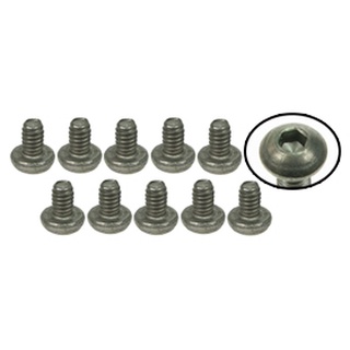 3Racing TS-BSM203M M2 x 3 Titanium Button Head Hex Socket - Machine (10 Pcs)