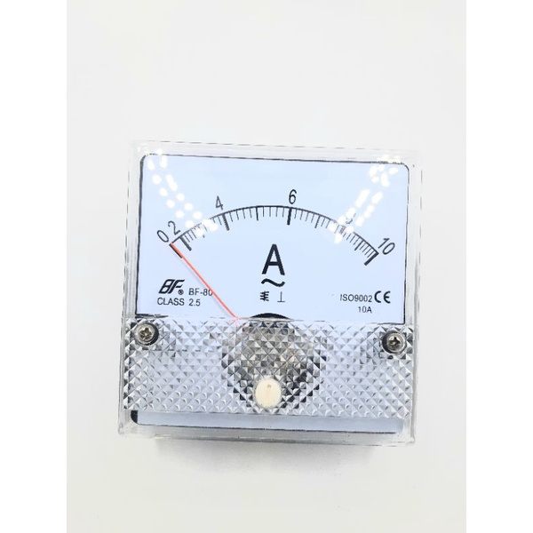 BF-80 แอมป์มิเตอร์ ขนาดหน้าจอ80×80mm 10A,20A,30A,40A,50A,60A AC