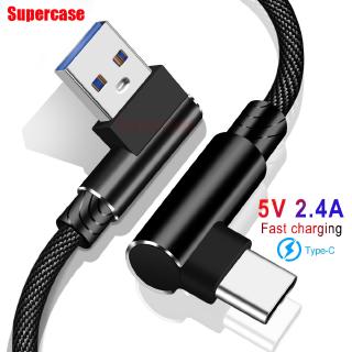 3M 2M 1M USB Type C 90 Fast Charging usb c cable Type-c Data Cord Android Charger usb-c USB Cable Samsung S10 Note 10+