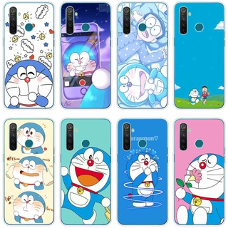 เคสโทรศัพท์มือถือ เนื้อซิลิโคน TPU นิ่ม ลายการ์ตูนโดราเอม่อน สำหรับ OPPO realme 6 pro 5 pro 5s 5i 6i 3 c11