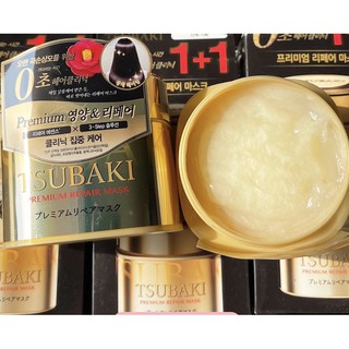 ✅พร้อมส่ง✅ พรีเมี่ยมมาส์กผมนุ่ม-เงา ❗️ TSUBAKI Premium Repair Mask 180g