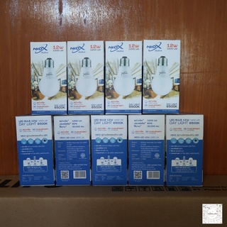 หลอดLED 12W แสงขาว NeoX หลอดไฟLED DAY LIGHT 6500K 1200ลูเมน พร้อมส่ง!!!