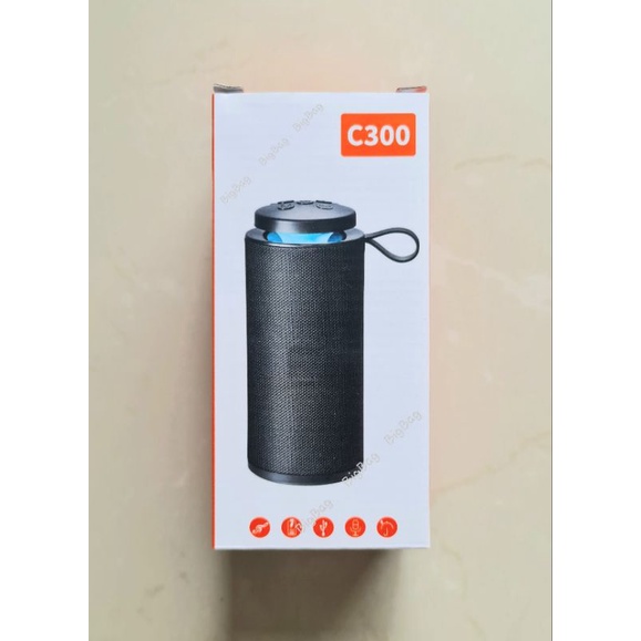 ลำโพงบลูทูธพกพา C300 แบตอึด1200mA 5W*2 สินค้าใหม่100%