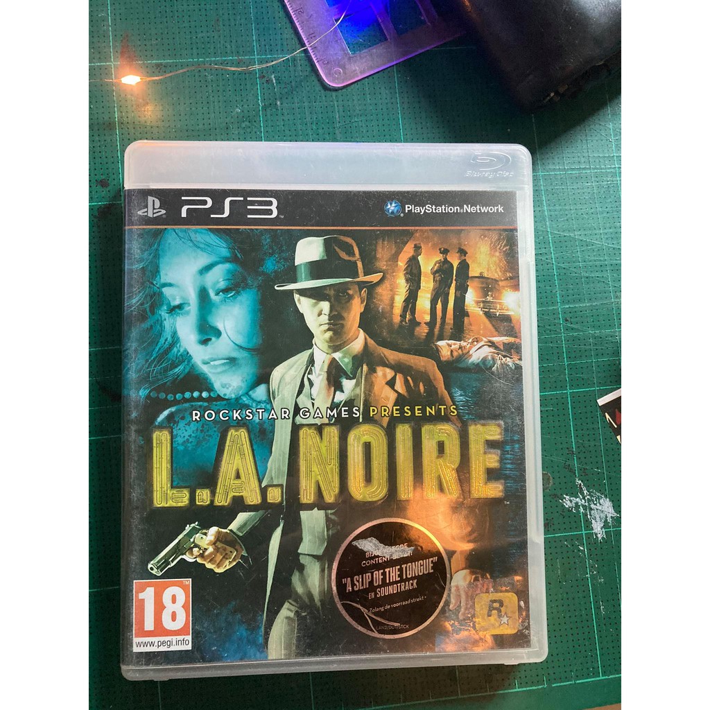 L.A. Noire ENG แผ่น ps3แท้ L.A. Noire ENG มือ2 สภาพดี