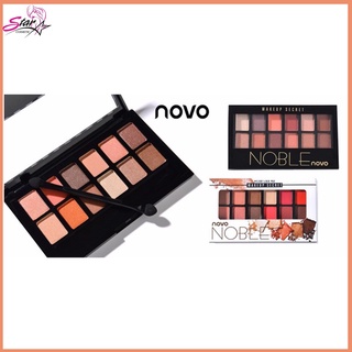 Novo Noble Eye Shadow 12 สี อายแชร์โดว์ โนโว Novo Lure Noble 5140(ใหม่/พร้อมส่ง/ของแท้)