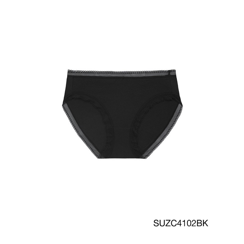 Sabina กางเกงชั้นใน (ทรง Half ) รุ่น Panty Zone รหัส SUZC4102 สีเนื้ออ่อน และ ดำ #2