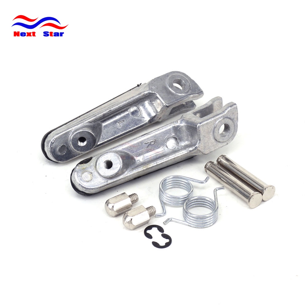 Motorcycle  Foot Pegs Footrest Pedals For Honda NSR250 VFR400 RVF400 CBR900RR RVF750 VFR750 CBR 250 