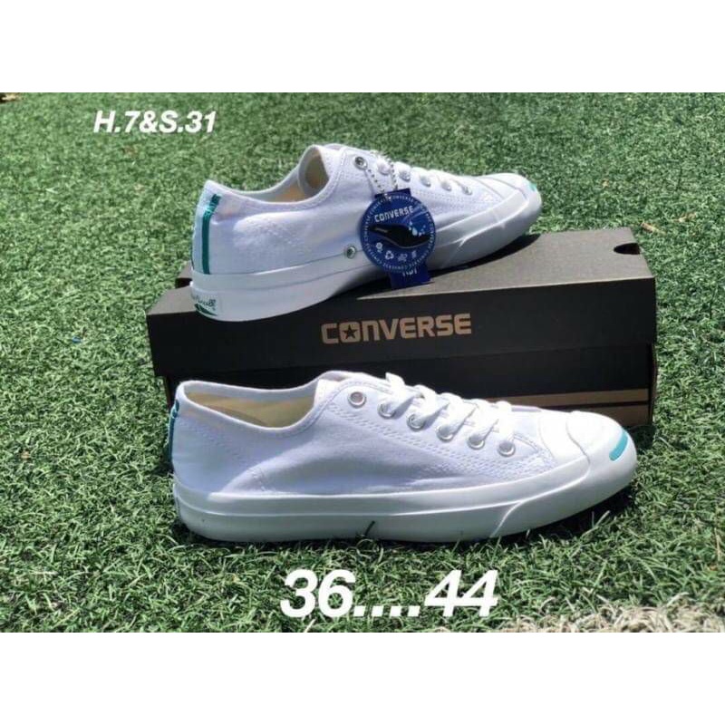 รองเท้าผ้าใบ converse jack สินค้าพร้อมส่งภาพอุปกรณ์