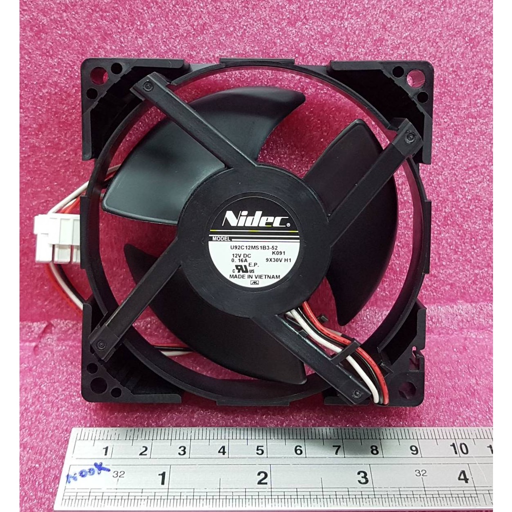 SAMSUNG อะไหล่เเท้ซัมซุง/มอเตอร์พัดลมตู้เย็น DA31-00338A MOTOR BLDC FAN;U92C12MS1B3-52K,3115.5-35 ใช