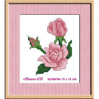 ไอแอมครอสติช iamcrossstitch DIY รหัสTmini-031 15x15 cm. ชุดอุปกรณ์งานฝีมือปักครอสติชครบชุด