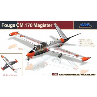 1/48 Plastic model kit Fouga CM 170, AMK