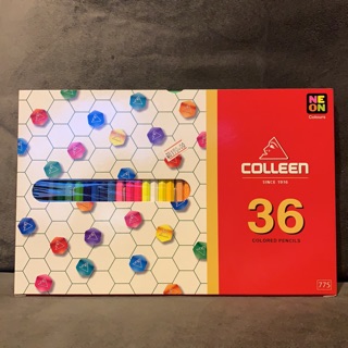 สีไม้ colleen(คอลีน) 36 สี