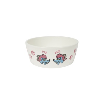 Palace POODLE DOG BOWL (WHITE)