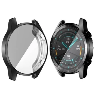 สําหรับ huawei Watch GT GT2 GT2E 46 มม. ป้องกันหน้าจอ ชุบ นิ่ม เคส สําหรับ huawei GT 2 Honor Magic2 band SmartWatch