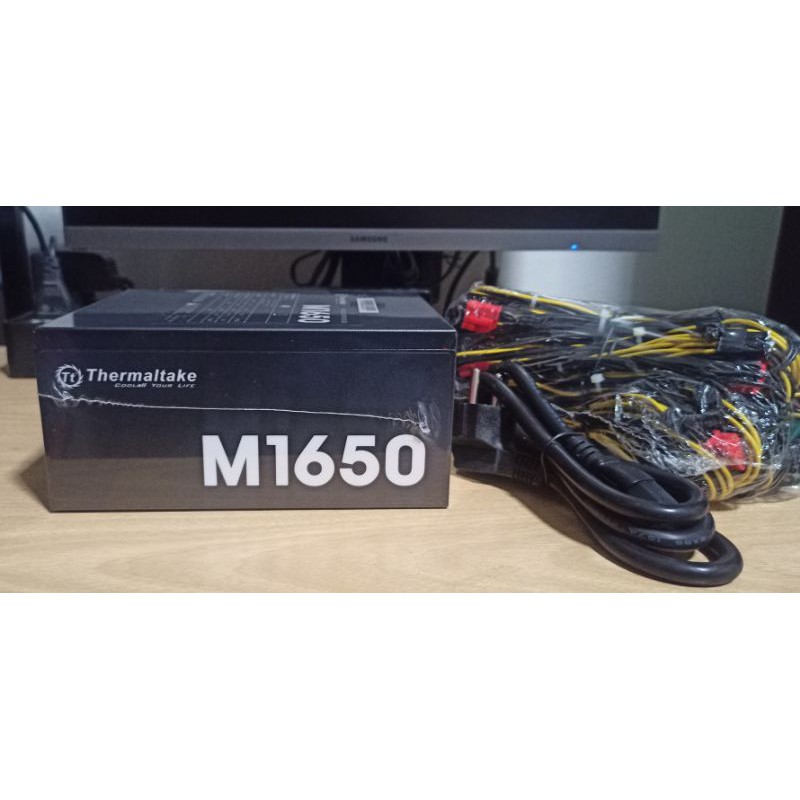 M1650 MINING 1650W POWER SUPPLY THERMALTAKE ของใหม่ รับประกัน 2 ปี