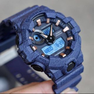 G-Shock GA-700DE-2A ยีนส์ ประกันCMG