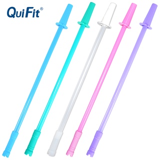 Quifit หลอดสี สากล ปรับความยาวได้เอง ใช้ได้กับขวดน้ําทุกรุ่น