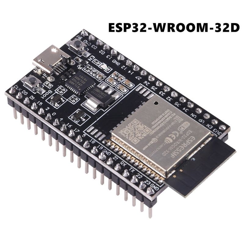 ESP32-WROOM-32D ESP32-WROOM-32U (38pin) WiFi+Bluetooth 2 in 1 Dual-core CPU Development Board Module CP2101 USB to TTL