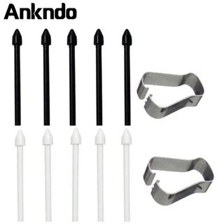 Ankndo 5Pcs สัมผัส สไตลัส ปากกา เคล็ด ลับ หัวปากกา For Samsung Galaxy Tab S6 lite S6/S7/S7+/S7 FE S8+ Note 10 20 Stylus Pen Tip (สำหรับปากกาต้นฉบับของ Samsung)