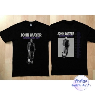 เสื้อยืดลายกราฟฟิก limited new john mayer tour 2019 tour usa