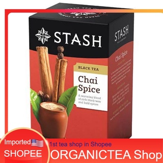 ชา Stash Black Tea Chai Spice 20 Tea Bags💚พร้อมส่ง💜