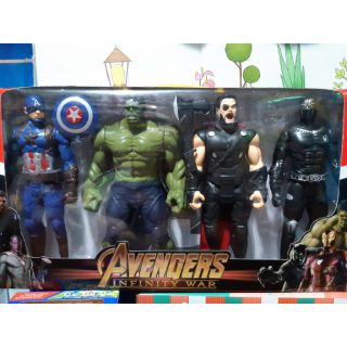 หุ่นฮีโร่ AVENGER SET4ตัว