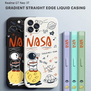 Realme GT Neo 3T เคสเรียวมี สำหรับ Case NASA Astronaut Moon เคส เคสโทรศัพท์ เคสมือถือ