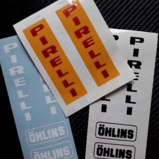 สติ๊กเกอร์ PIRELLI OHLINS