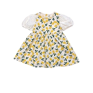 โปรโมชั่น : 【Fashionbaby】ชุดเด็กผู้หญิง สไตล์เกาหลี ลายดอกไม้ 1-6อายุ